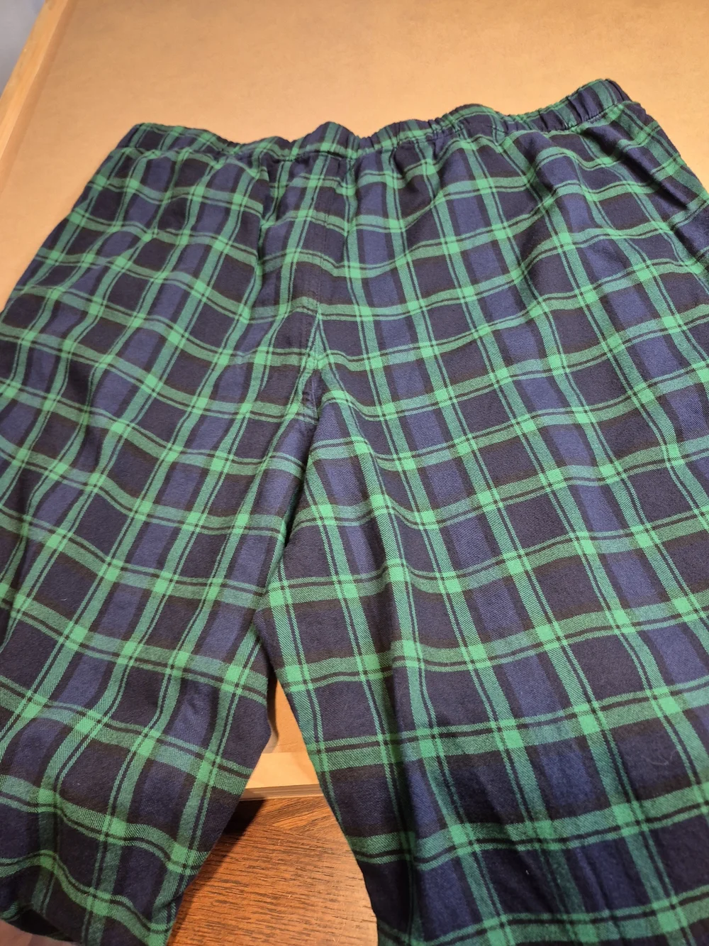 J. Crew Green and Navy Plaid Jogger Pants 4664/4
